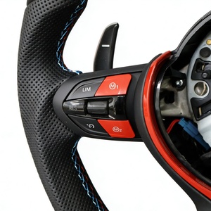 Volante de Cuero Personalizado de Alta Calidad para <span class=keywords><strong>BMW</strong></span> F02 F8x F12 F13 F16 F25 F26 F40 F44 F48 - Product Image 4