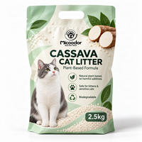 Échantillon Gratuit de Litière pour Chat en Cassava et Litière pour Chat en Tofu Premium pour les Boutiques