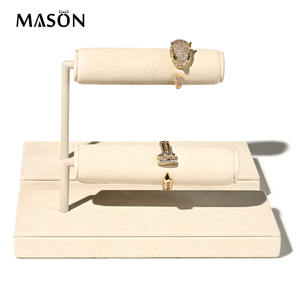 מעמד תצוגה לצמידים מסוג PU פרימיום של מייסון, לשימוש בתערוכות, מעמד תצוגה עמיד לתכשיטים, סט לתצוגת צמידים/צמידים - Product Image 1