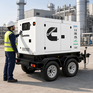 Generador Diésel Super Silencioso Original Cummins Perkins de 700KW 900KW 1000KW Trifásico, Grupo Electrógeno Industrial - Product Image 2