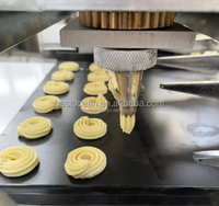 Buse à gâteau multifonctionnelle haute vitesse et Machine à biscuits bon marché pour faire des biscuits au beurre de cacahuètes