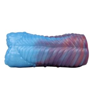 Titreşim özelliği ile çift kanal erkek Masturbator fincan <span class=keywords><strong>Penis</strong></span> egzersiz iplik parçacıklar erkek kadın mastürbasyon için seks oyuncakları - Product Image 5