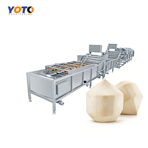 เครื่องปอกมะพร้าวอ่อนอัตโนมัติ 220V กำลังการผลิตสูง 300-3000 กก./ชม. เครื่องจักรแปรรูปมะพร้าวเขียว จีน 5000 กก. - Product Image 3