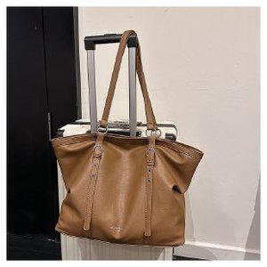 YUBAINA Dames Handtas van Hoge Kwaliteit PU Leer, Grote Schoudertas, Messenger Bag, Rits Sluiting, Klassieke Stijl, Polyester, Casual, Shopper - Product Image 6