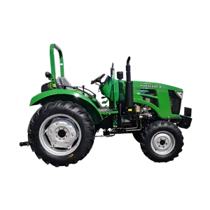 Tracteur agricole climatisé de jardin mini tracteur 4x4 tracteur compact avec fraise à cabine