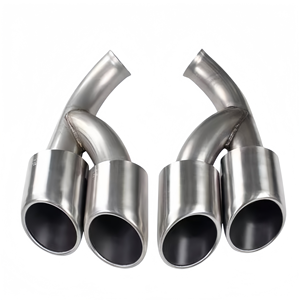 Pour <span class=keywords><strong>Porsche</strong></span> Cayenne 958.2GTS, tuyau d'échappement adapté aux modèles Cayenne 15-17 - Product Image 3