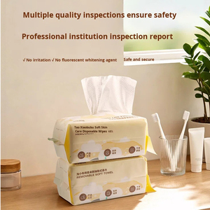 Travel Face Towel Paper Soft Towel Household Hanging Drawn <strong>Type</strong> Thickened Disposable Face <strong>Wipe</strong> Wholesale - Product Image 1