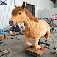 Cheval animatronique à chevaucher |   Modèle de cheval mécanique interactif pour parc d'attractions, parc à thème, aire de jeux