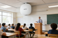 Punto de Acceso Inalámbrico AP-535 Wi-Fi 6 (802.11ax) para Interiores, 3.55 Gbps, Banda Dual 4x4 MIMO, Antenas Internas, Alimentación PoE, Montaje en Techo