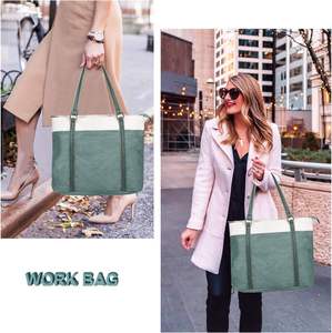 Sac fourre-tout pour ordinateur portable pour femmes, étui pour ordinateur portable, sac à main léger pour le travail, sac à bandoulière pour infirmière, enseignant, voyage, collège, bureau - Product Image 5