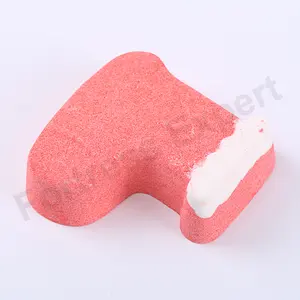 OEM wholesale factory Private Label organic bath bombs new design Christmas Stocking Holiday Gift Featured Shape Bath bomb