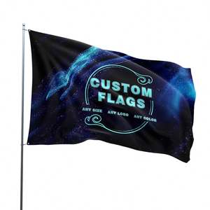 Banderas de Orgullo Personalizadas para Interiores al Mejor Precio, Banderas de Todos los Países con Logotipo Personalizado, Antirarrugas, Portátiles, de Poliéster, Bandera de Senegal - Product Image 1