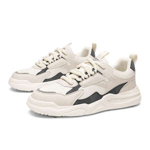 รองเท้าเดินแบบสปอร์ต ระบายอากาศได้ดี น้ำหนักเบา กันลื่น ผ้าตาข่าย แฟชั่นลำลอง รองเท้าทรง Chunky - Product Image 1