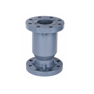 Válvula de Retención Vertical de Bola de PVDF de Alta Calidad de 8 Pulgadas con Extremo de Brida DN200, Válvula de Retención de Plástico PVDF con Brida, Lista para Enviar desde China - Product Image 6