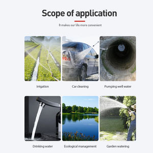 12V/24V <strong>Solar</strong> <strong>Submersible</strong> <strong>Pump</strong> With Aluminum Motor Low Pressure Large DC Head Flow Rate For Irrigation Agriculture Clean Water - Product Image 5