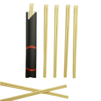 Baguettes en bambou en gros, emballées à moitié en papier, jetables, style Tensoge, pour les acheteurs mondiaux