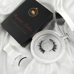 Vente directe d'usine, <span class=keywords><strong>cils</strong></span> magnétiques naturels réutilisables sans colle, portables, tout-en-un, pour débutants - Product Image 2