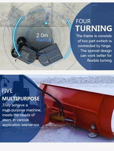 Đa mục đích làm sạch máy DIESEL nhỏ gọn đường phố quét chân không quét máy nhỏ gọn đường phố Đường Băng sạch hơn - Product Image 5