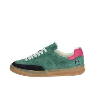 D.A.T.E. Zapatillas Deportivas para Mujer W411-SL-CO-GR Verdes con Plataforma - Product Image 1