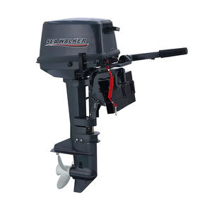 畅销2缸强力舷外机输出船用发动机后舵控制装置，适用于小型渔船和工作船 - Product Image 3