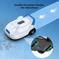 Vente Flash : Robot Nettoyeur de Piscine Robotisé AIRROBO QD01 (Large Plage de Température 10-35°C) ° Aspirateur de piscine sans fil C pour les propriétaires de magasins de piscines