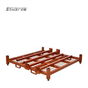 Palette de support de pneu d'entrepôt logistique empilable en acier industriel résistant - Product Image 2