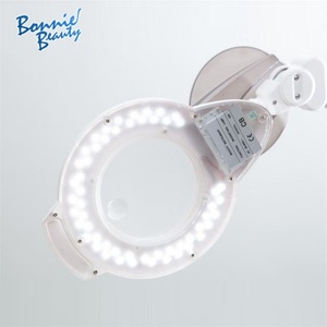 Luxury Durable CE Certified <b>LED</b> Magnifying <b>Lamp</b> with <b>Stand</b> & Casters - Product Image 2