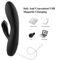 Odeco G-Punkt Vibrator OEM ODM Rabbit Klitoris-Stimulator Sexspielzeug Doppelkopf-Rabbit-Vibrator für Frauen