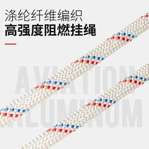 อุปกรณ์ป้องกันการตกจากที่สูง Camnal แบบล็อคอัตโนมัติ ขนาด 5/10/20 เมตร สำหรับเชือกนิรภัยงานก่อสร้างที่สูง - Product Image 2