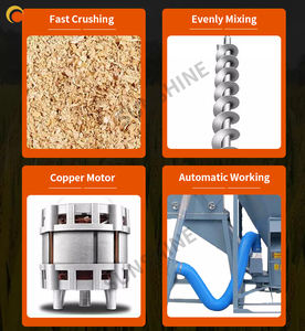 เครื่องผสม<span class=keywords><strong>อาหาร</strong></span>แบบตั้งลูกไก่หมู T-500<span class=keywords><strong>ผสม</strong></span>แนวตั้งความจุกิโลกรัม/ชั่วโมง600ใหม่ส่งจากโรงงาน - Product Image 6