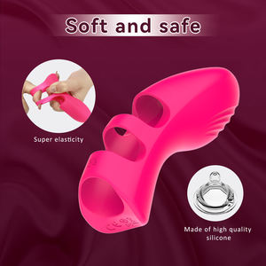 Vingervibrator Tepel Clitoris Stimulator Vaginale Massager Speeltjes voor vrouwen Dildo Mini Springende Eieren - Product Image 4