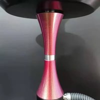 Vente en gros de mini-narguilés de haute qualité, 63 cm, en alliage d'aluminium coloré, style classique, écologiques, durables, avec boîte cadeau