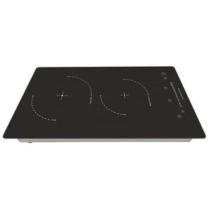 Cuisinière électrique portable à double brûleur en céramique avec 2 foyers et boîtier métallique - Product Image 4