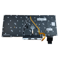 Clavier de remplacement pour Lenovo ThinkPad LIM20G2 Series, disposition AZERTY belge, gris, rétroéclairé, avec TrackPoint PK131U91B13