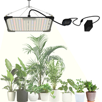 Lampe de croissance des plantes LED intelligente de type panneau 60W avec contrôle réglable du temps et de la luminosité