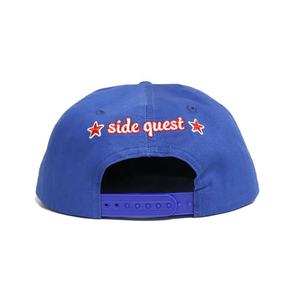 หมวกแก๊ปทรงแบนแบบไม่มีโครง 5 ชิ้น ผ้าฝ้าย 100% ปักลายพรีเมียม สำหรับผู้ชาย เล่นกีฬาเร่งรีบ วิ่ง ทีมกีฬา ปิดด้วยกระดุมแป๊ก - Product Image 4