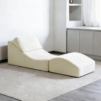 Chaise longue de yoga pour chambre à coucher, banc de yoga convertible emballé sous vide, chaise ergonomique pour positions de yoga