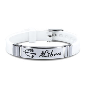 Pulsera de moda popular <span class=keywords><strong>y</strong></span> dulce de doce constelaciones para parejas - Product Image 3