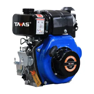 186FAE Single Cylinder 13hp 4 Stroke Diesel Engine with Electric Start