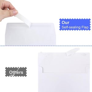 Trống thẻ và phong bì 4x6, 30 gói trắng lời mời cardstock với 30 gói phong bì, Cảm ơn bạn trống thiệp chúc mừng - Product Image 2