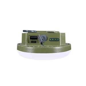 Linterna LED recargable de emergencia de 15W para acampar, cuerpo de aluminio IP66, luz LED inalámbrica impermeable, fuente de alimentación CC - Product Image 6