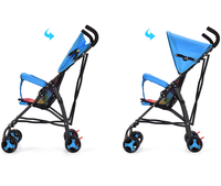 Poussette bébé Leyou 4 en 1, pliable, pas chère, avec cadre en alliage d'aluminium, pour enfants de 0 à 3 ans