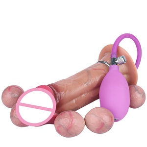 Dildo de 17 Pulgadas con Bomba Manual y Ovipositor para la Masturbación Femenina - Product Image 2