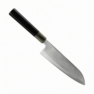 Cuchillo de Chef de 8 Pulgadas, Cuchillo de Cocina de Acero Inoxidable con Hoja Forjada y Mango de Madera para Rebanar y Cocinar - Product Image 1
