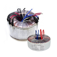 Transformador Toroidal de Potencia, 220V 240V 50-0-50 1000W-5000W, Monofásico, Completamente de Cobre, con Certificación CE, para Inversores