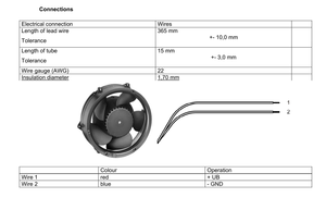 Ventilateur de refroidissement compact haute performance ebm-papst DV6224R, ventilateur AC fiable pour équipements industriels HVAC - Product Image 2