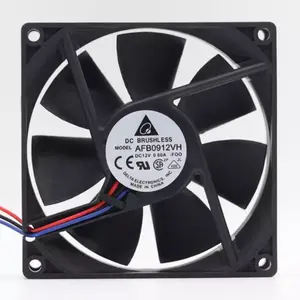 AFB0912VH 9025 9 ซม.0.6A Axial Fan 90x90x25 พัดลม 12V DCแฟน