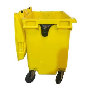 Nuevo Bote de Basura con Ruedas BDB de 660 Litros para Exteriores, de Plástico PP, para Hogar, Hotel, Baño, Cocina, Almacenamiento, Reciclaje, Portátil - Product Image 3