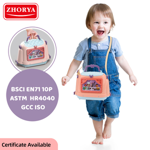 Zhorya — ensemble de MINI jouets de maquillage, belle princesse, <span class=keywords><strong>coiffeuse</strong></span> et <span class=keywords><strong>valise</strong></span>, cadeau pour filles, 2 en 1 - Product Image 3