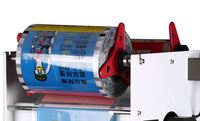 Machine de scellage thermique électrique manuelle en acier inoxydable pour barquettes alimentaires et gobelets - Modèle Hongyi HY-400 210-220V pour couvercles en aluminium/film plastique